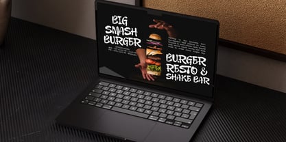 Faulty Scribble Font Poster 8