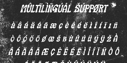 Mireforge Font Poster 14