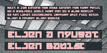 Atett CYR Font Poster 7