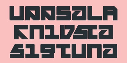 Atett CYR Font Poster 10