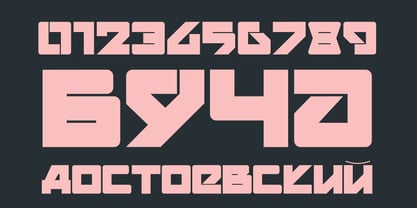 Atett CYR Font Poster 13