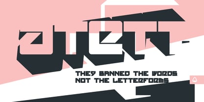 Atett CYR Font Poster 1