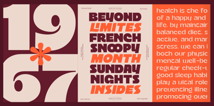Vankis Font Poster 15