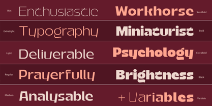 Vankis Font Poster 4