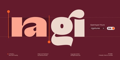 Vankis Font Poster 11