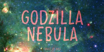 Cosmic Dust Pro Font Poster 3