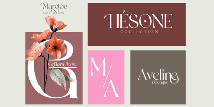 Margoe Font Poster 4