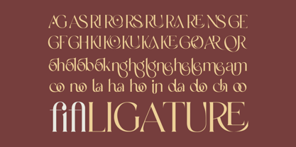 Margoe Font Poster 6