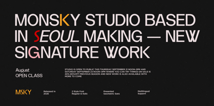 Soltyer Font Poster 2