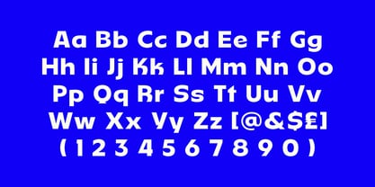 Giukter Font Poster 9