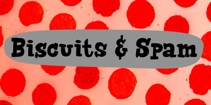 Biscuits And Spam Pro Font Poster 1