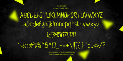 Kasirotip Font Poster 5
