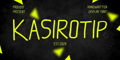 Kasirotip Font Poster 1
