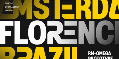Ravelune Font Poster 3
