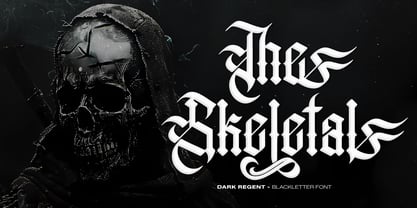 Dark Regent Font Poster 3