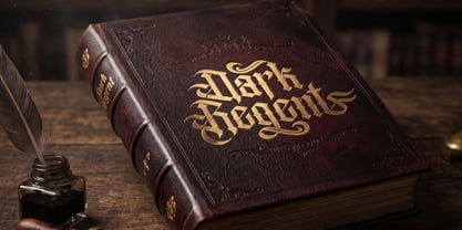 Dark Regent Font Poster 7