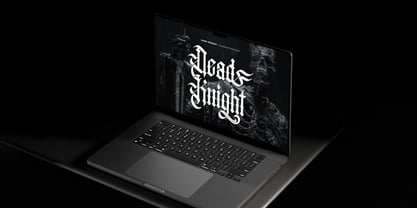 Dark Regent Font Poster 9