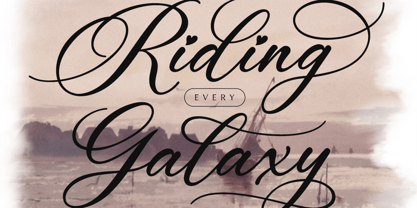 Luxury Romantic Font Poster 3
