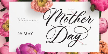 Luxury Romantic Font Poster 7