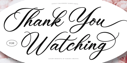 Luxury Romantic Font Poster 10