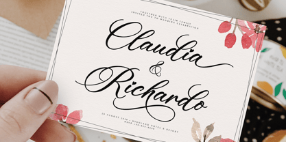 Luxury Romantic Font Poster 6