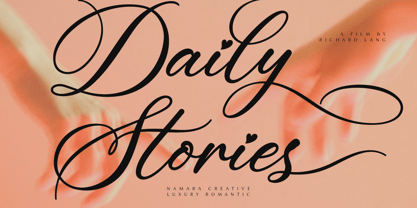 Luxury Romantic Font Poster 4