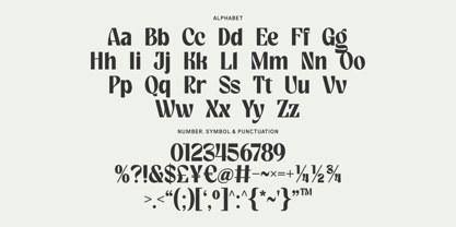 Geranos Font Poster 5