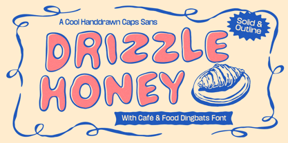 Drizzle Honey Font Poster 1