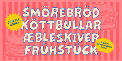 Drizzle Honey Font Poster 3