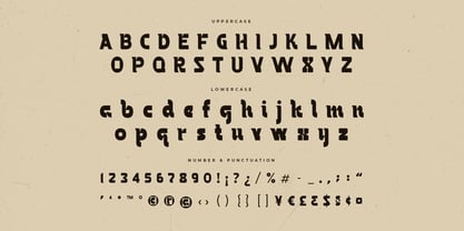 Borgate Font Poster 10
