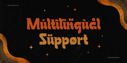 Borgate Font Poster 7