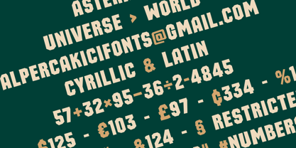 Malachite Font Poster 12