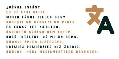 Malachite Font Poster 9