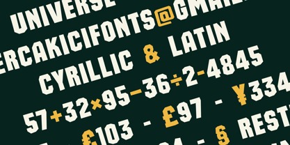 Malachite Font Poster 15