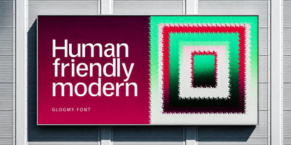 Glogmy Font Poster 10