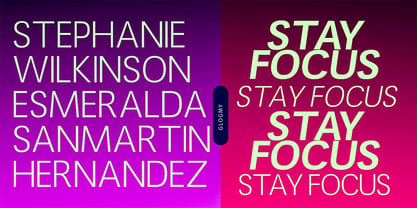 Glogmy Font Poster 6