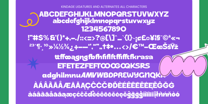 Kindage Font Poster 10