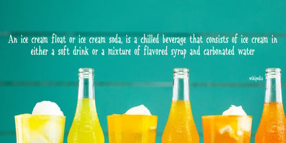 Soda Syrup Pro Font Poster 5