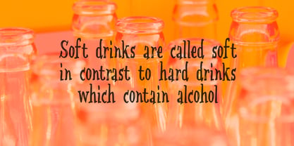 Soda Syrup Pro Font Poster 2