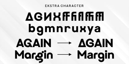 Milgan Font Poster 5