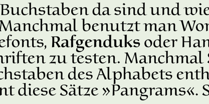 Corbie Font Poster 3