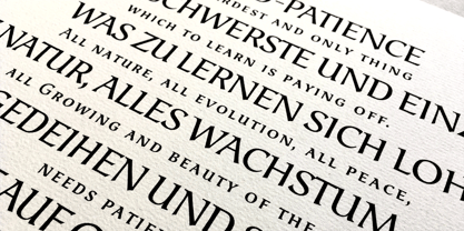 Corbie Font Poster 8
