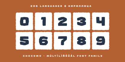 Chocomo Font Poster 11