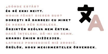 Chocomo Font Poster 10
