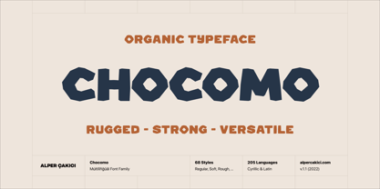 Chocomo Font Poster 1