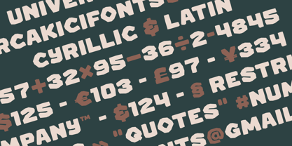 Chocomo Font Poster 9