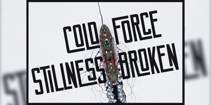 Icebreaker Font Poster 2
