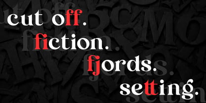 Ravendale Font Poster 3