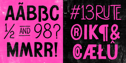 Dual Phrase Font Poster 10
