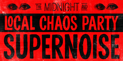 Dual Phrase Font Poster 3
